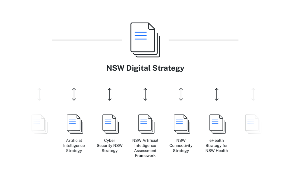 NSW Digital Strategy graph