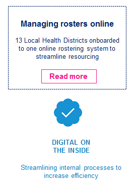 Infogrpahic about online rostering project